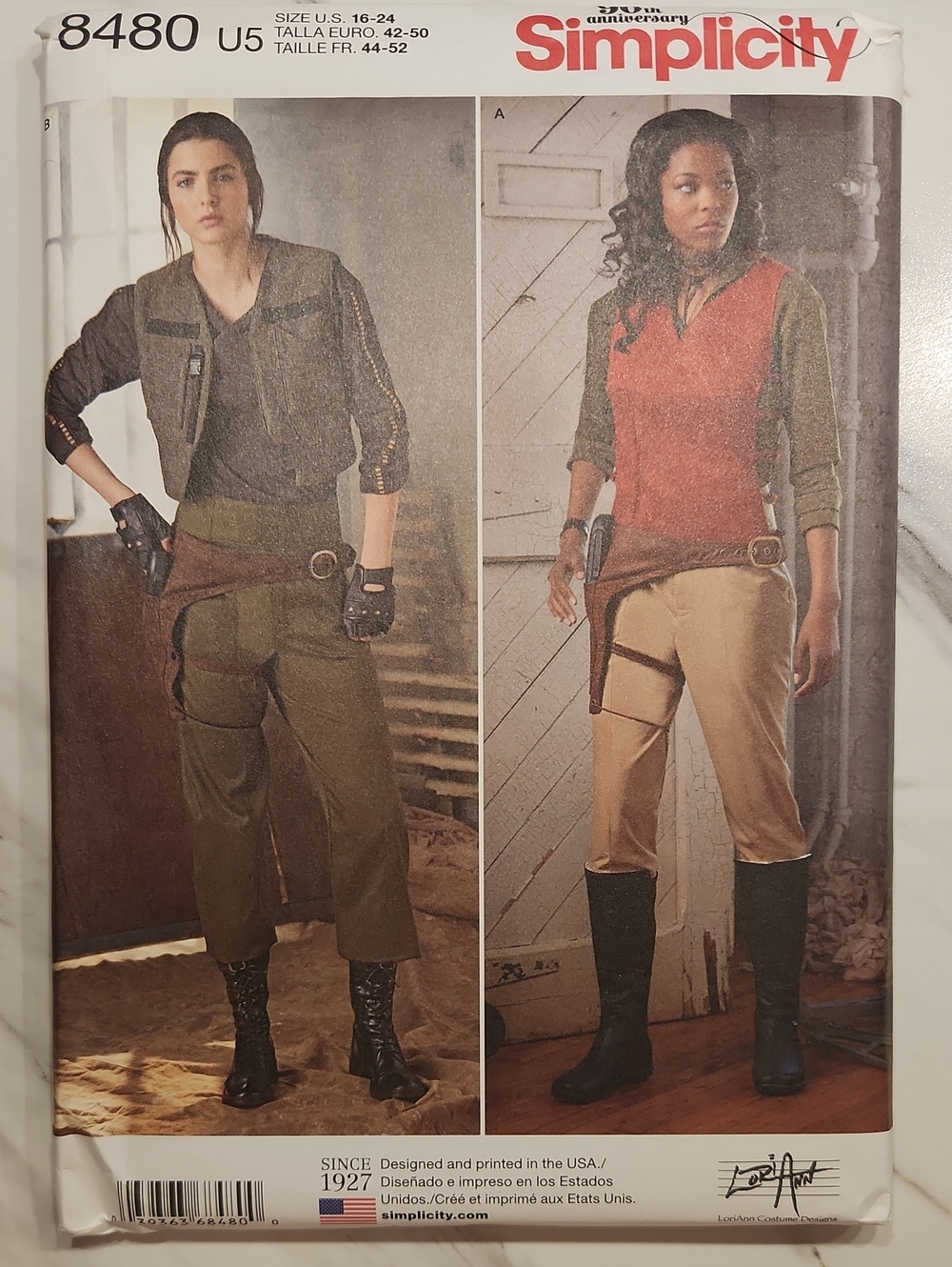Simplicity 8480 Star Wars & Firefly Cosplay Costumes Pattern Size 16-24 NEW